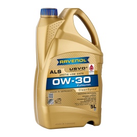Моторное масло RAVENOL  Arctic Low SAPS ALS SAE 0W-30 (5л)