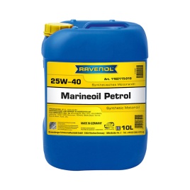 Моторное масло RAVENOL Marineoil PETROL SAE 25W-40 synthetic (10л)