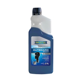Моторное масло для 2Т лод.моторов RAVENOL Outboardoel 2T Mineral (1л)
