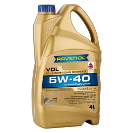 Моторное масло RAVENOL VDL SAE 5W-40 (4л)