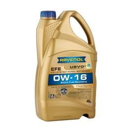 Моторное масло RAVENOL EFE Extra Fuel Economy SAE 0W-16 (4л)