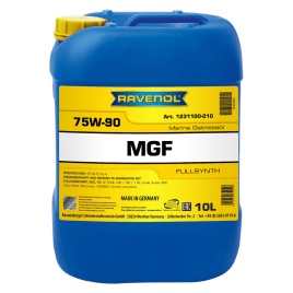 Трансмиссионное масло RAVENOL MARINE Gear Fullsynth. MGF SAE 75W-90 (10л)