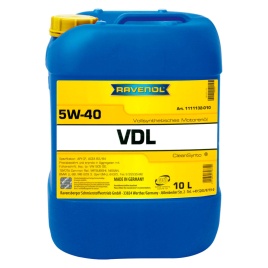 Моторное масло RAVENOL VDL SAE 5W-40 (10л)