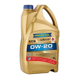 Моторное масло RAVENOL ECS SAE 0W-20 (5л) 4+1 акция