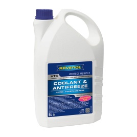 Антифриз концентрат синий RAVENOL HTC CONCENTRATE PROTECT MB 325.0 (5л)
