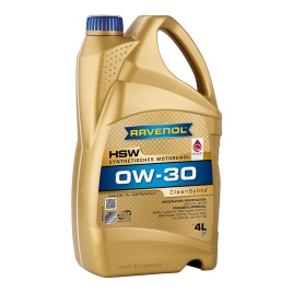 Моторное масло RAVENOL HSW SAE 0W-30 (4л)