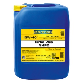 Моторное масло RAVENOL Turbo plus SHPD SAE 15W-40 (20л)