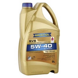 Моторное масло RAVENOL SVS Standard Viscosity Synto Oil SAE 5W-40 (5л)