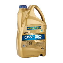 Моторное масло RAVENOL EHC SAE 0W-20 (4л)