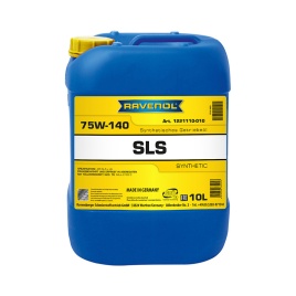 Трансмиссионное масло RAVENOL SLS SAE 75W-140 GL-5 + LS (10л)