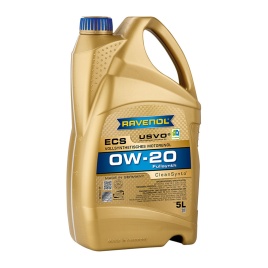 Моторное масло RAVENOL ECS EcoSynth SAE 0W-20 (5л)