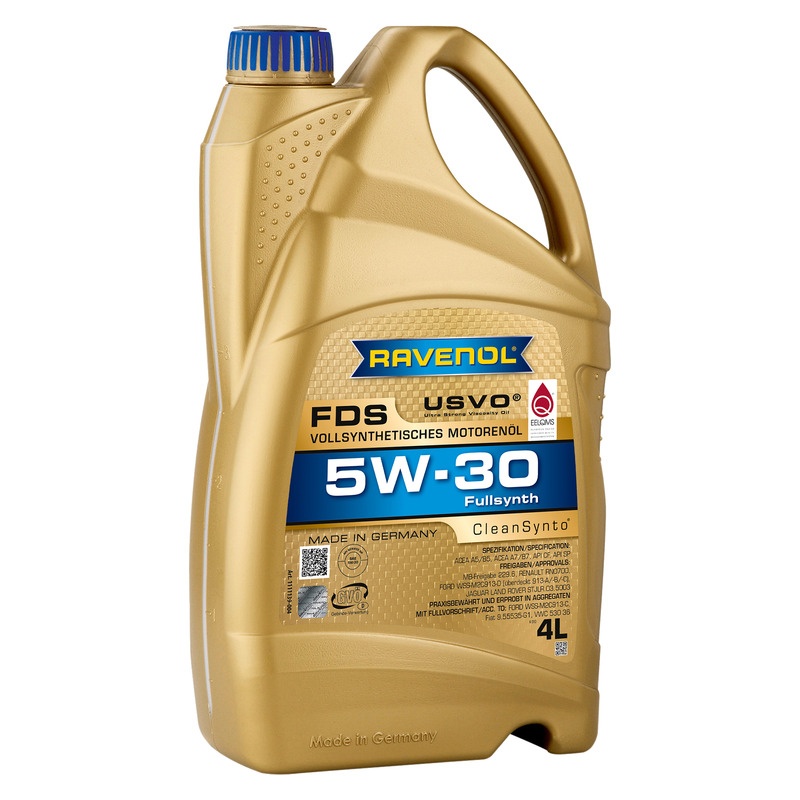 Моторное масло RAVENOL FDS SAE 5W-30 (4л) фото 1