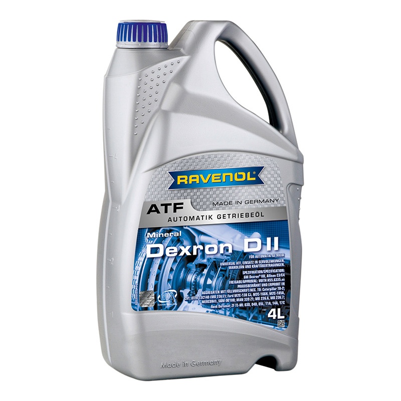 Трансмиссионное масло RAVENOL ATF Dexron DII (4л) фото 1