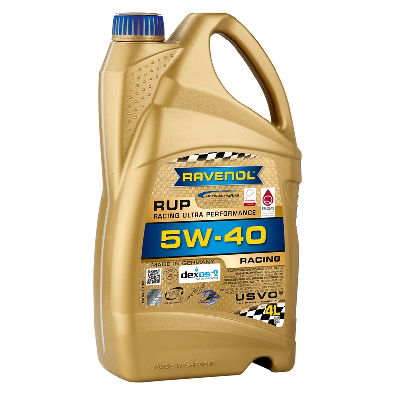 Моторное масло RAVENOL RUP Racing Ultra Performance SAE 5W-40 (4л) фото 1