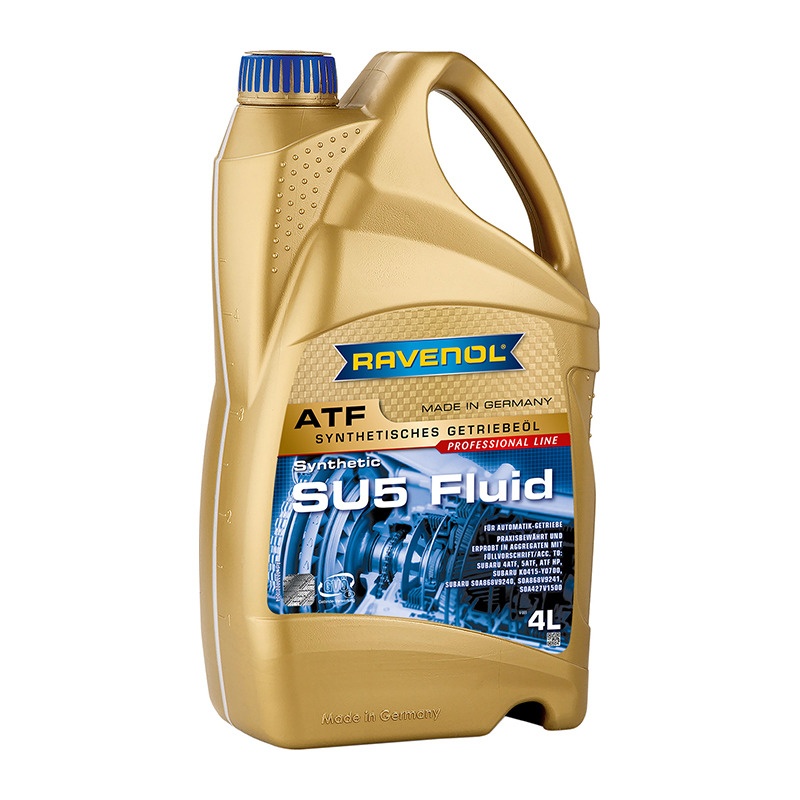 Трансмиссионное масло RAVENOL ATF SU5 Fluid (4л) фото 1