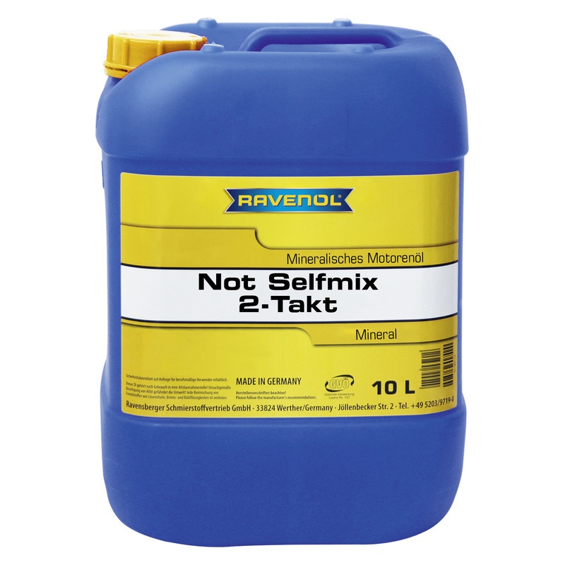 Моторное масло для 2-Такт RAVENOL 2-Taktoel NOT SELFMIX (10л) фото 1