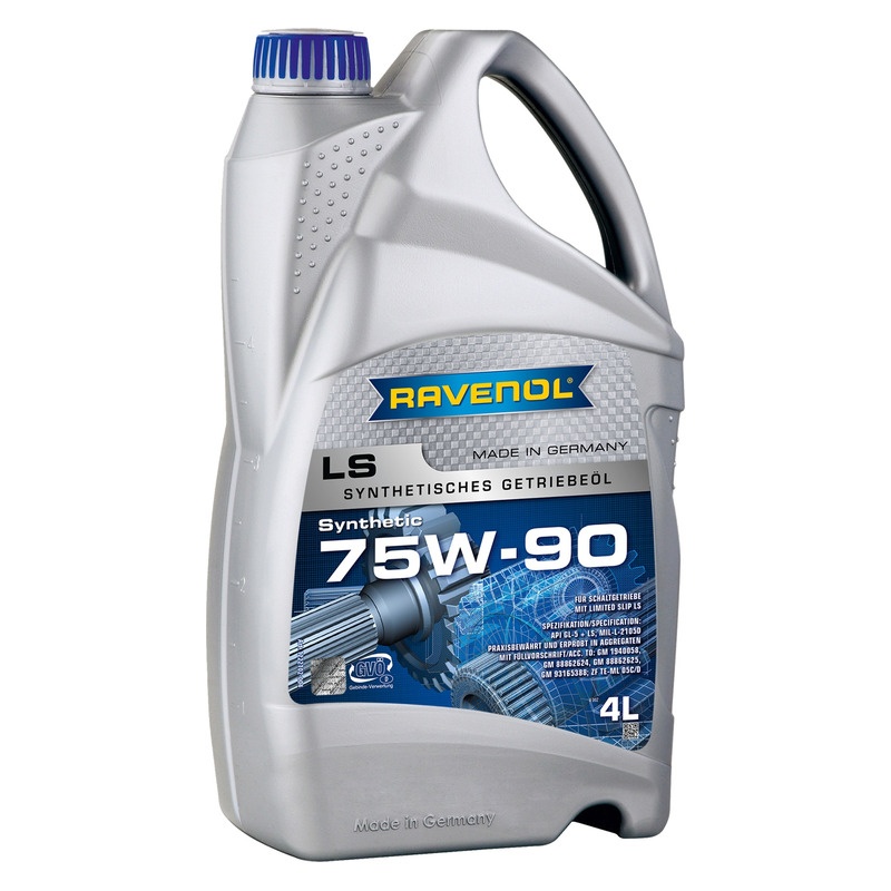 Трансмиссионное масло RAVENOL Getriebeoel LS SAE 75W-90 (4л) фото 1