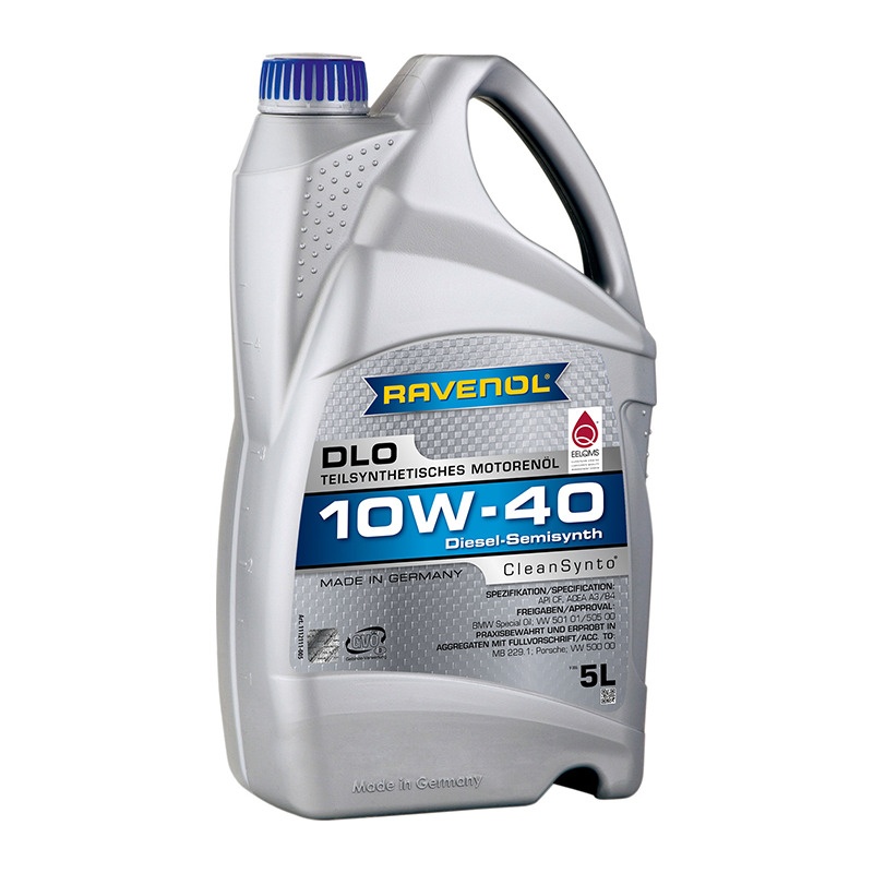 Моторное масло RAVENOL DLO SAE 10W-40 (5л) фото 1