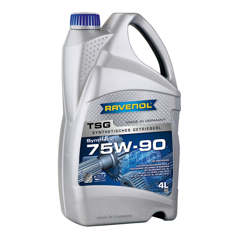 Трансмиссионное масло RAVENOL TSG SAE 75W-90 GL-4 (4л) фото 1