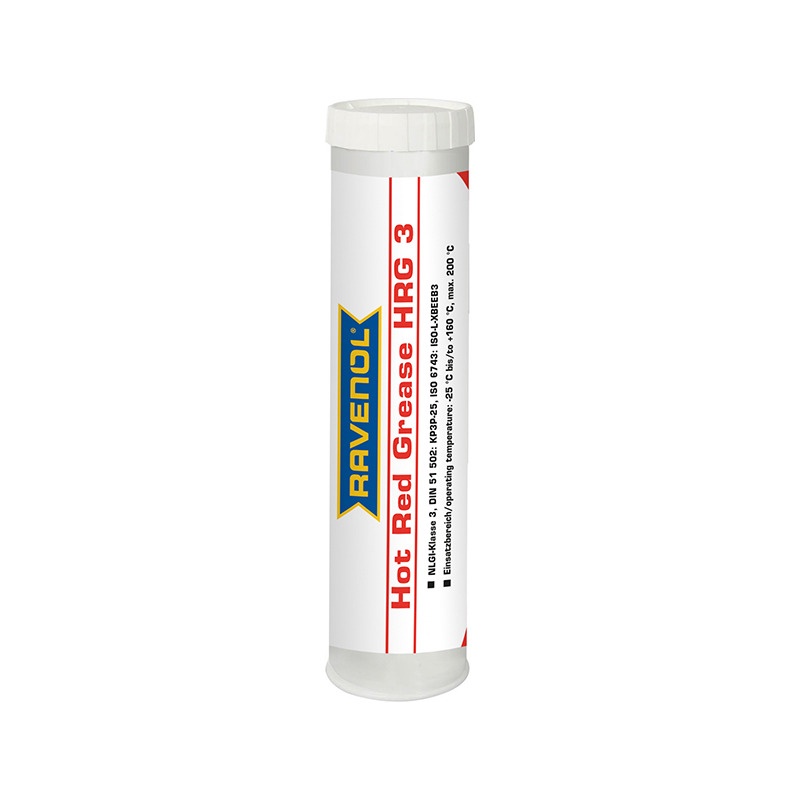 Смазка RAVENOL Hot Red Grease HRG 3 (0,4кг) фото 1