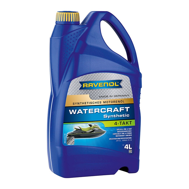 Моторное масло для 4-Такт RAVENOL WATERCRAFT 4-Takt (4л) фото 1