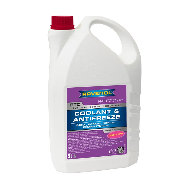 Антифриз RAVENOL ETC Concentrate Protect C12evo (5л) фото 1