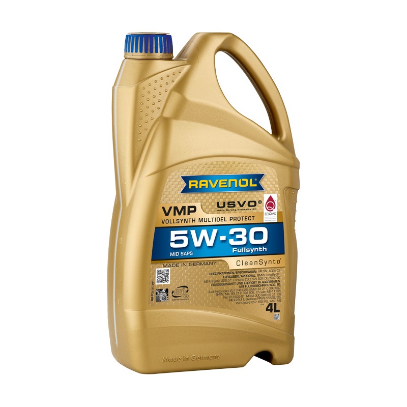 Моторное масло RAVENOL VMP SAE 5W-30 (4л) фото 1