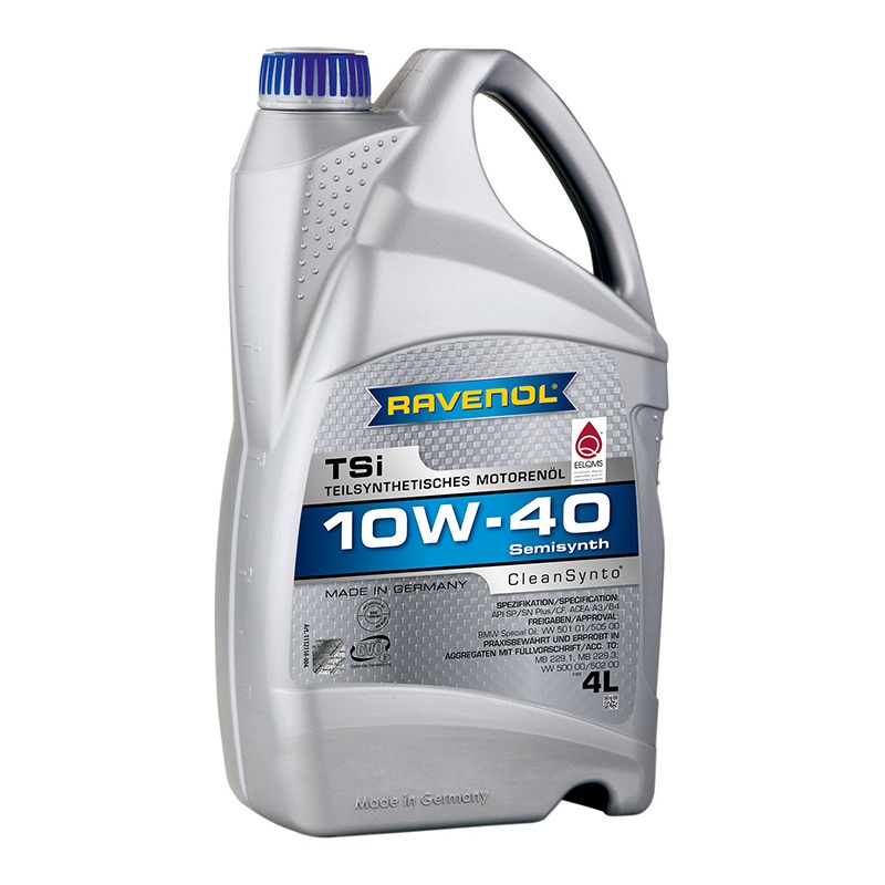 Моторное масло RAVENOL TSI SAE 10W-40 (4л) фото 1
