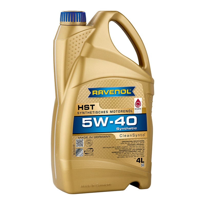 Моторное масло RAVENOL HST SAE 5W-40 (4л) фото 1