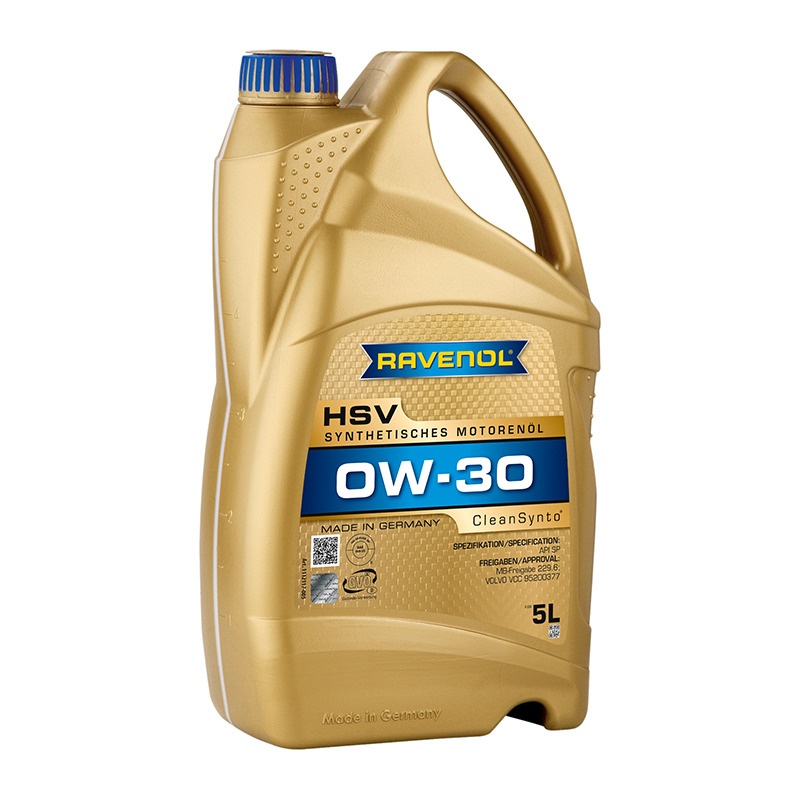 Моторное масло RAVENOL HSV SAE 0W-30 (5л) фото 1