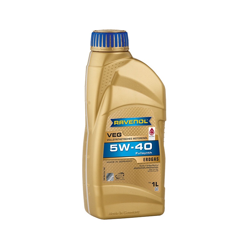 Моторное масло RAVENOL VEG SAE 5W-40 (1л) фото 1