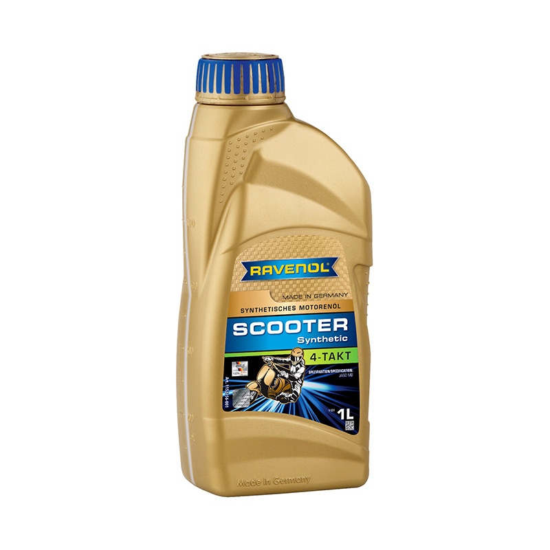 Моторное масло RAVENOL SCOOTER 4-T SAE 10W-30 (1л) фото 1