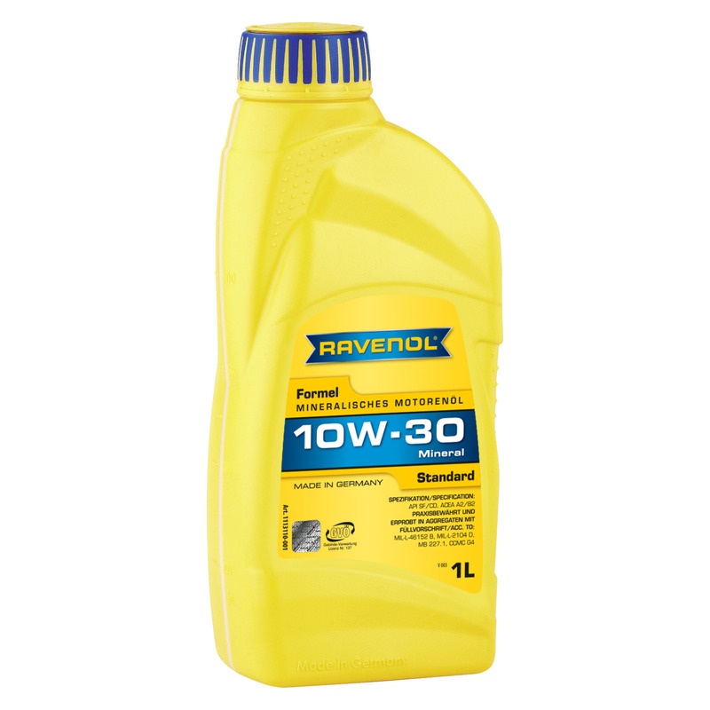 Моторное масло RAVENOL Formel Standard SAE 10W-30 (1л) фото 1