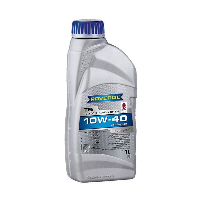 Моторное масло RAVENOL TSI SAE 10W-40 (1л) фото 1