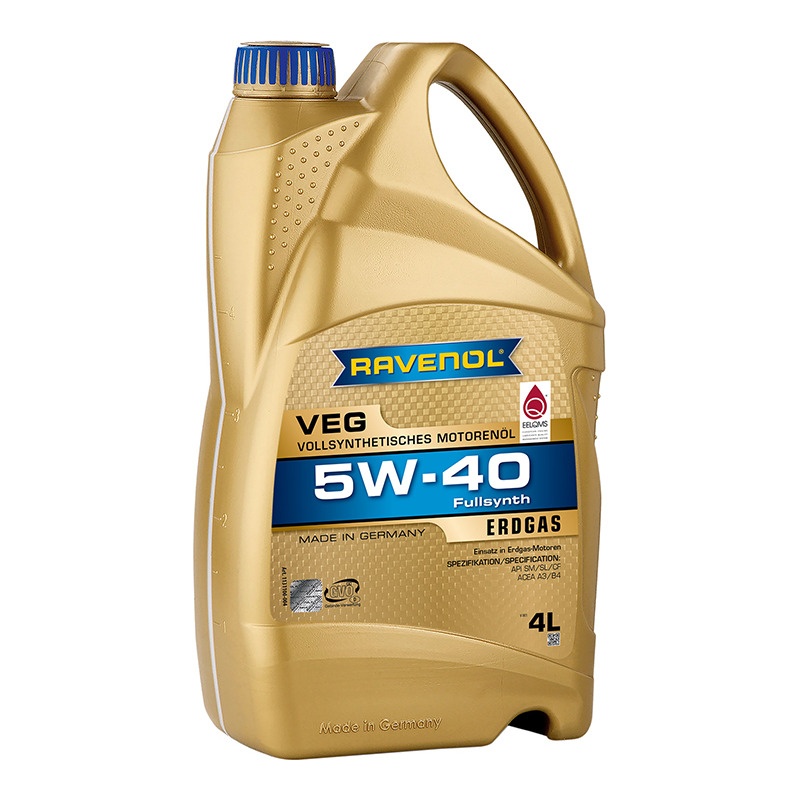 Моторное масло RAVENOL VEG SAE 5W-40 (4л) фото 1