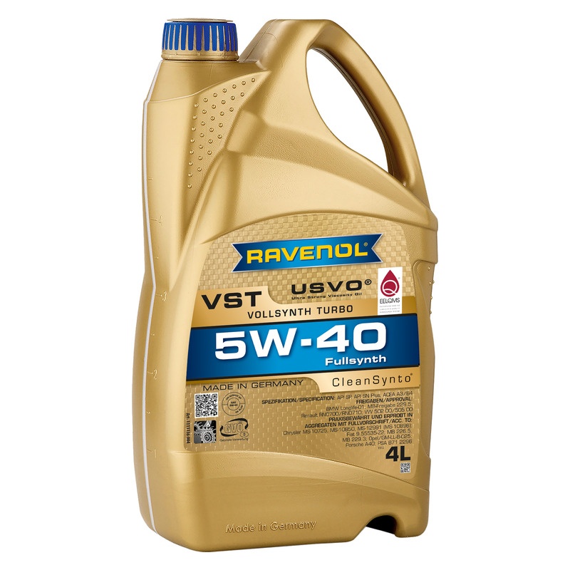 Моторное масло RAVENOL VST SAE 5W-40 (4л) фото 1
